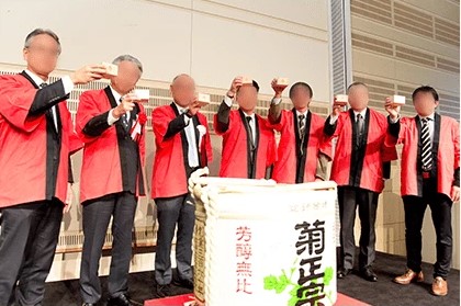 工業製品メーカー様 リニューアルオープン記念式典の様子