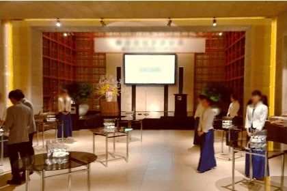 精密機器メーカー様 周年記念行事の様子1