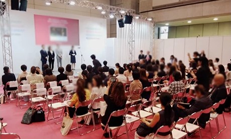 国際メディア企業様 大規模複合イベント（展示会）の様子1
