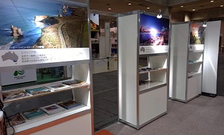 政府観光局（オセアニア方面）様 ツーリズムEXPOジャパン出展ブースの様子2