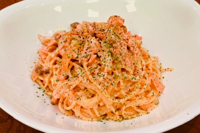 ローズランチ・トマトクリームパスタ