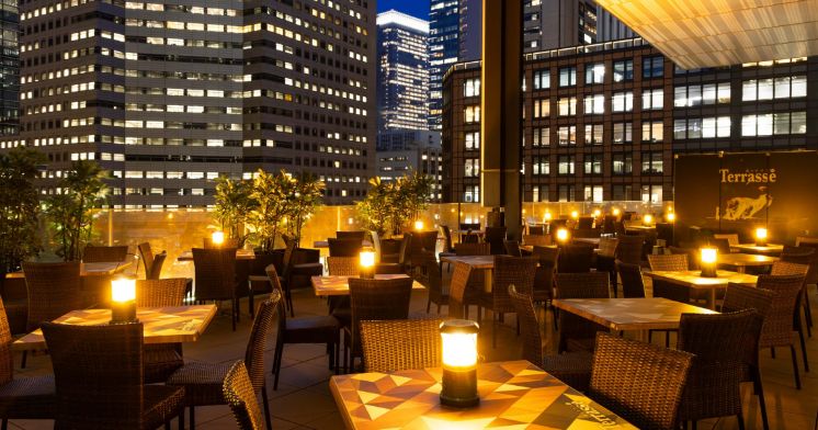 天空のビアガーデン Terrasse